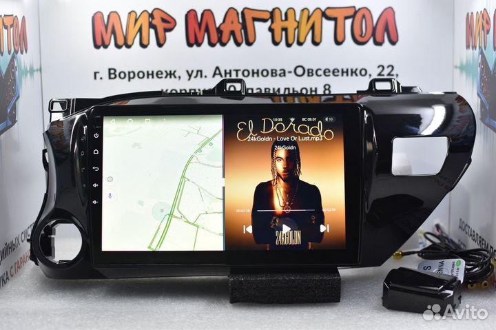 Магнитола Toyota Hilux Teyes CC3 4/32 гб