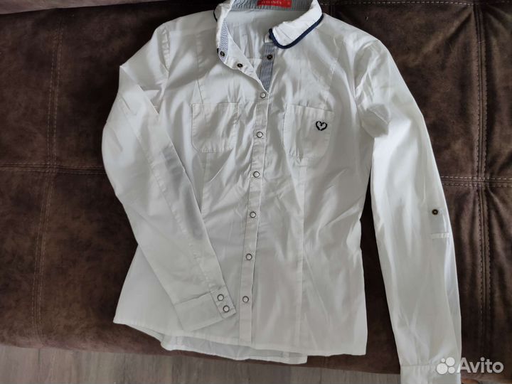 Рубашка школьная