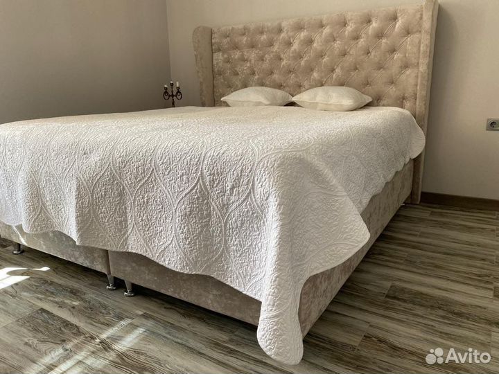 Покрывало zara home 230/250 белоснежное