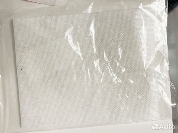 Салфетка для стирки одежды белая