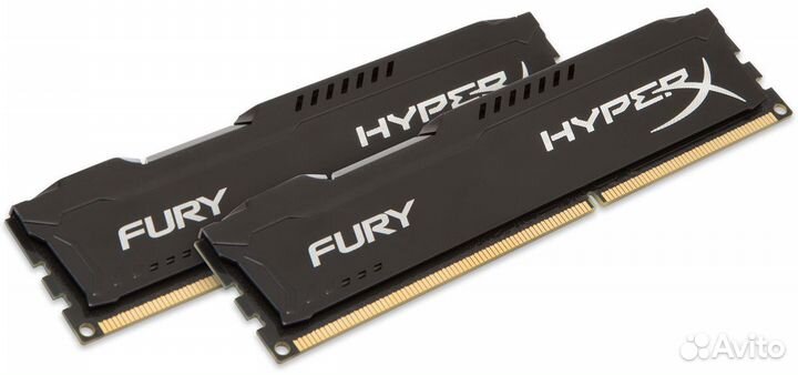 Оперативная память Kingston HyperX 2x8 gb 2666мгц