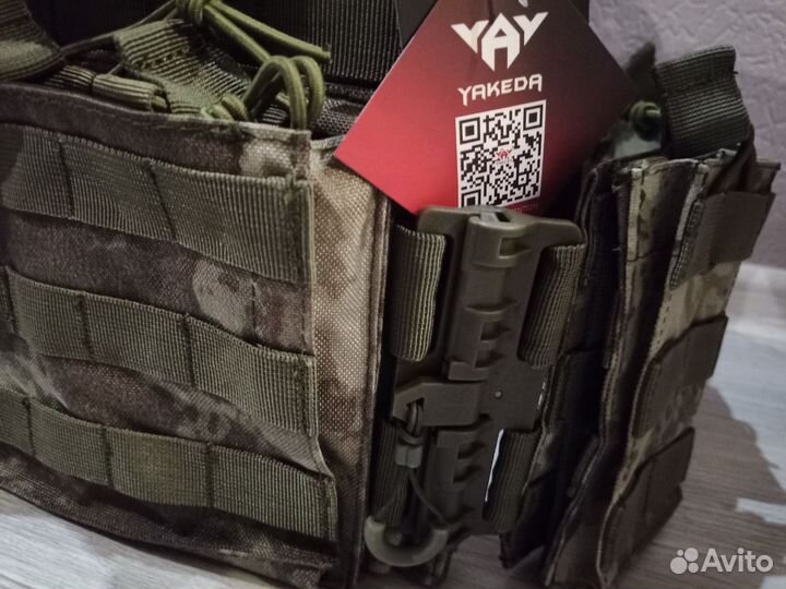 Бронежилет разгрузка плитник новый мох олива MC