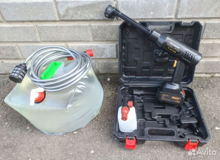 Мойка высокого давления на аккумуляторе 21v мощные