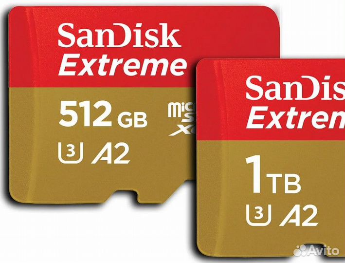 Карта памяти SanDisk Extreme 512 GB