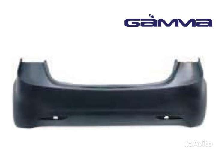 Бампер Hyundai Elantra 11-14- (MD) задний