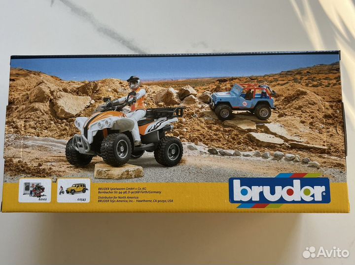 Брудер bruder игрушки Внедорожник 02525