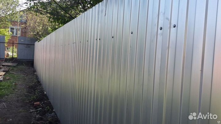 Профлист для забора, новый