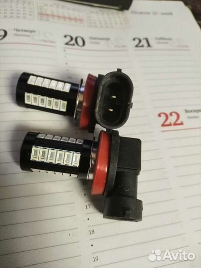 Лед лампочки h17