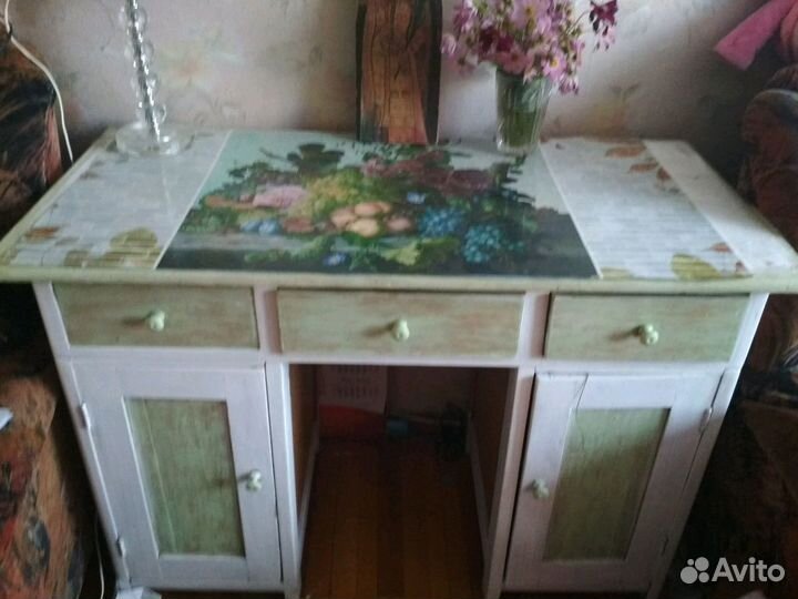 Стол старинный дерево