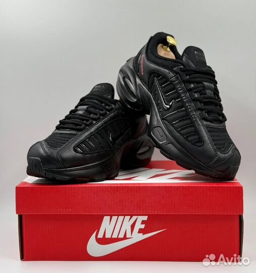 Кроссовки nike air max tailwind 4 черные (41-45)