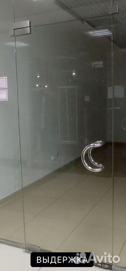 Продам дверь стеклянную