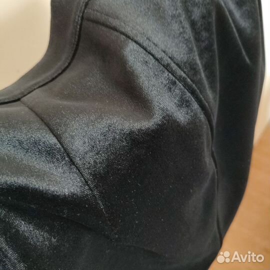 Юбка мини бархат 46 размер HM