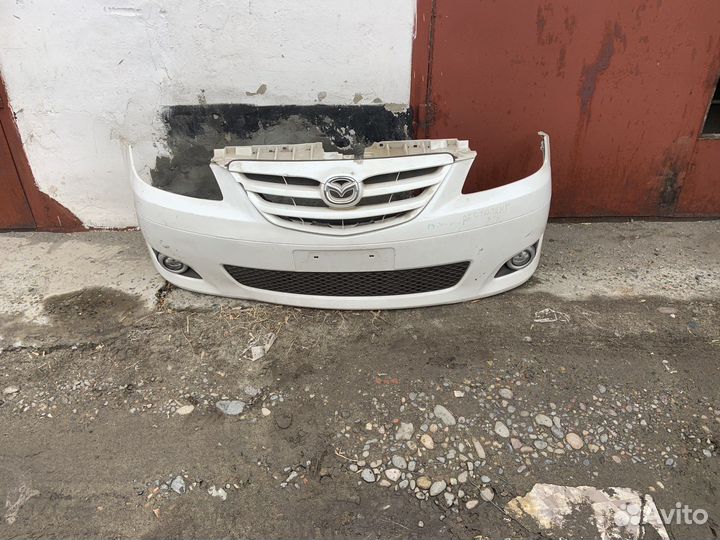 Бампер mazda mpv передний (рестайлинг)