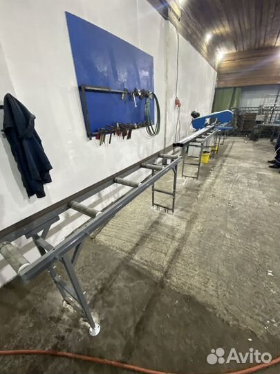 Резка металла на ленточной пиле