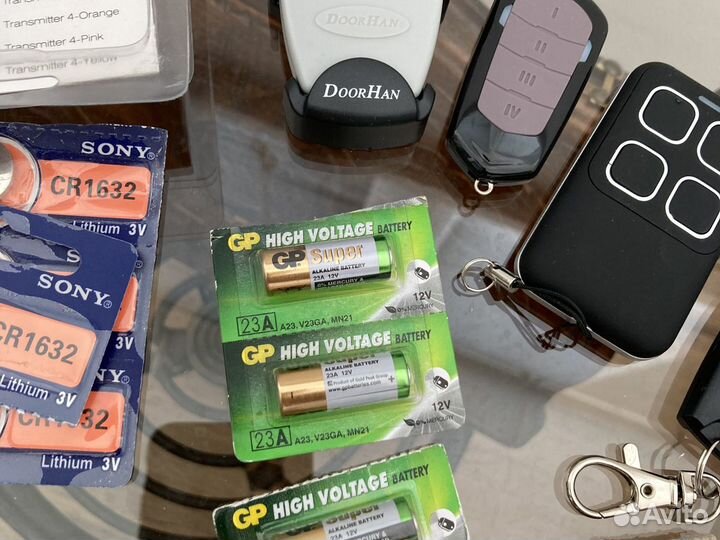 Батарейки пульт для ворот