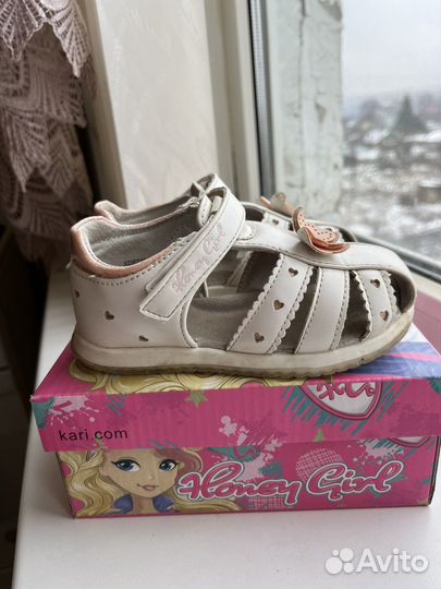 Сандали для девочки 25 размер