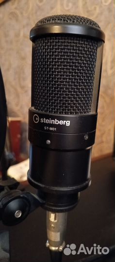 Студийный конденсаторный микрофон