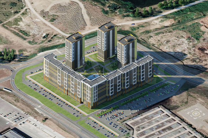 2-к. квартира, 47,6 м², 16/19 эт.