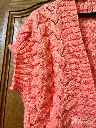 Кардиган женский ручная вязка