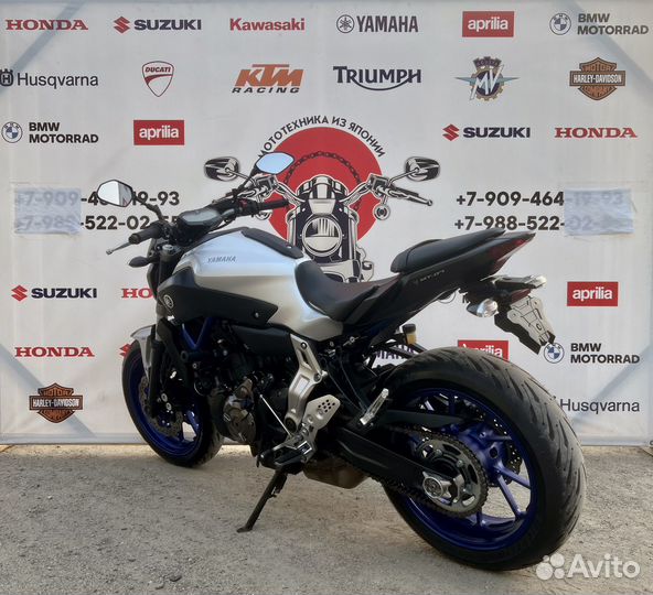 Yamaha MT07 в наличии без пробега по РФ