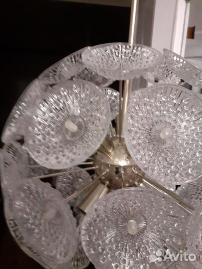 Люстра хрусталь СССР