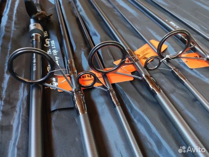 Карповые удилища с катушками. 3+3 eastshark