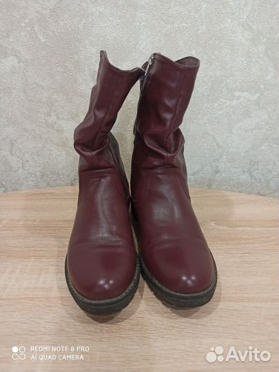 Сапоги, ботинки демисезонные р. 37