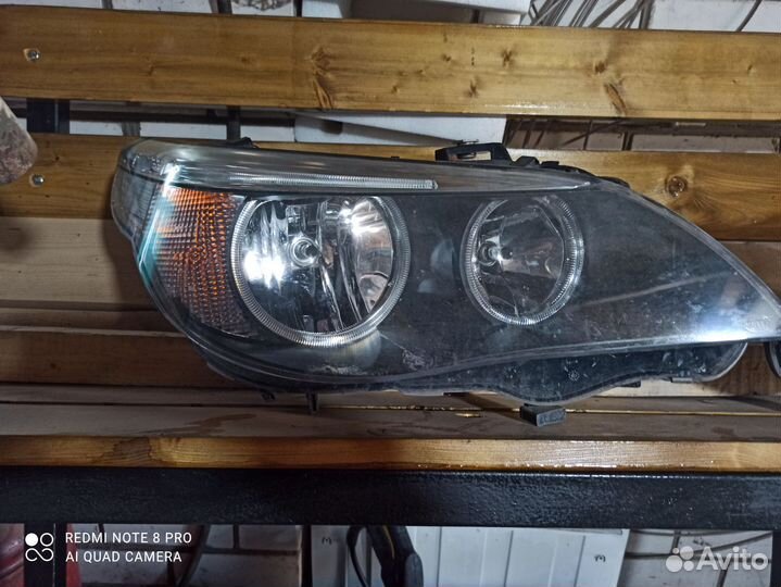 Передние фары bmw e60 галоген