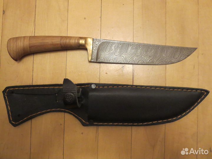 Нож пчак дамасская сталь