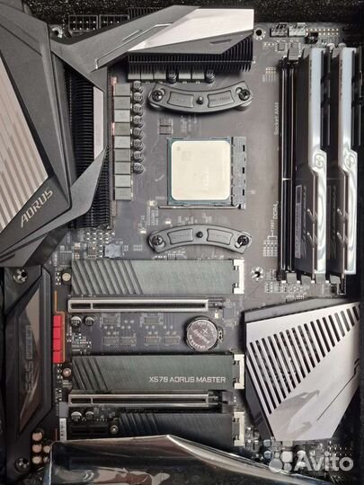 Aorus x570 master + 32gb ddr4 gskill 3600mhz