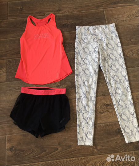 Спортивная форма женская шорты/ майка