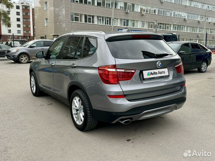 BMW X3 2.0 AT, 2015, 125 483 км