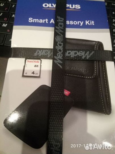 Набор olympussиз чехла салфетки и карты 4gb