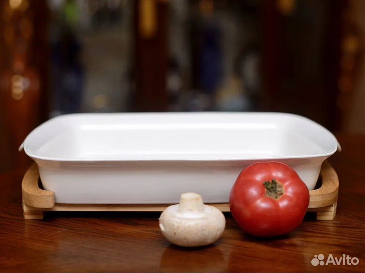 Блюдо на подставке, салатник большой