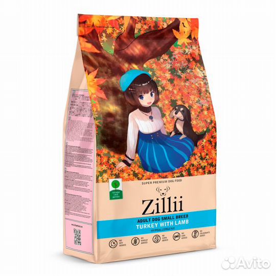 Корм Zillii для кошек и собак