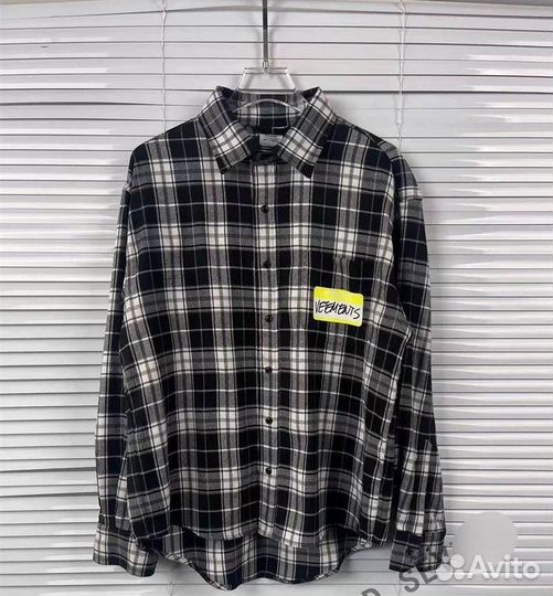 Классная унисекс рубашка Vetements (новинка 2025)