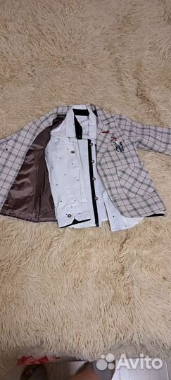 Пиджак для мальчика 98