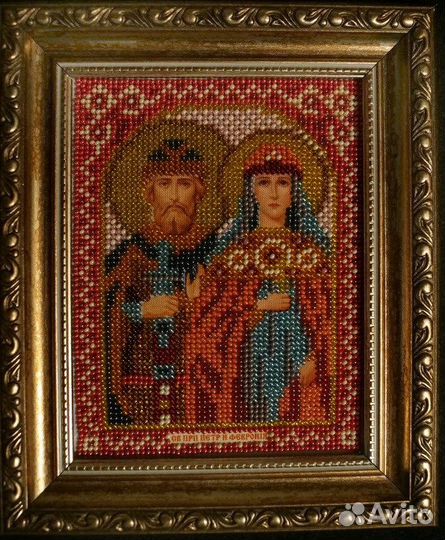 Икона Петра и Февронии
