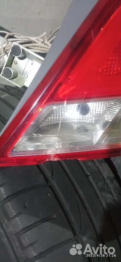 Фонарь задний правый Hyundai solaris