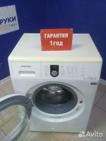 Стиральная машина бу samsung с гарантией 1 год