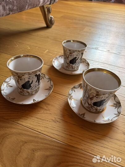 Чашка с блюдцем лфз
