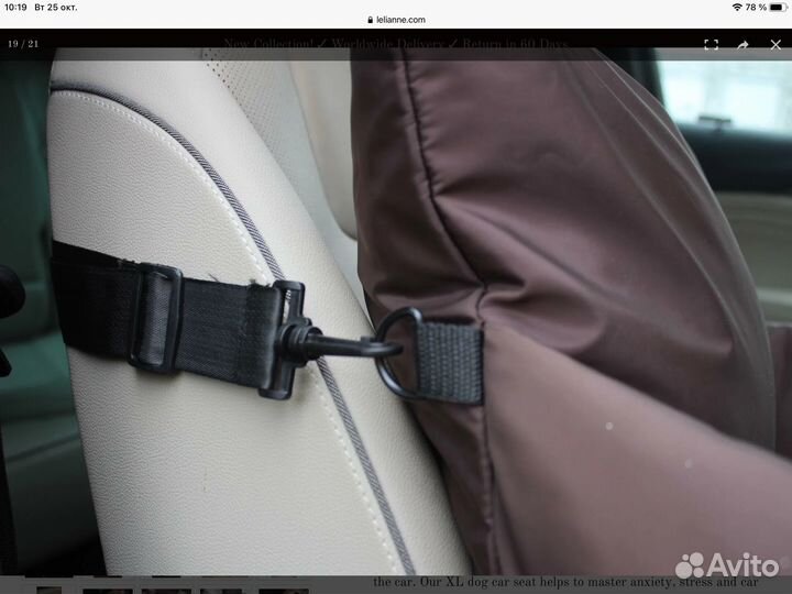 Переноска-лежанка- автокресло для питомцев