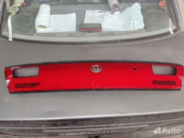 Задняя накладка на крышку багажника