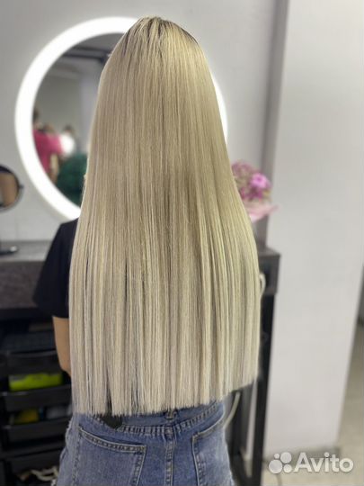 Наращивание волос Афронаращивание