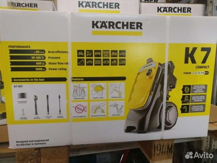 Мойка высокого давления Керхер К 7 Compact 2023NEW