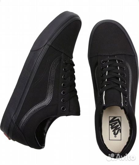 Кеды vans оригинал 36,5 черные