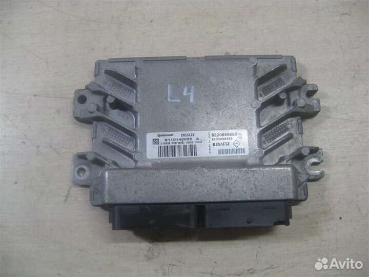 Блок управления двс Renault Sandero 1 (BS11) 2010