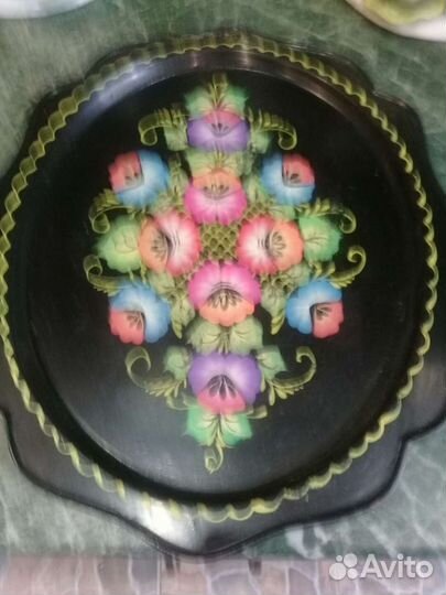 Поднос металлический