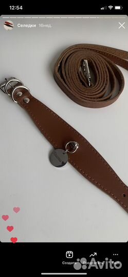 Ошейник для собак ручной работы