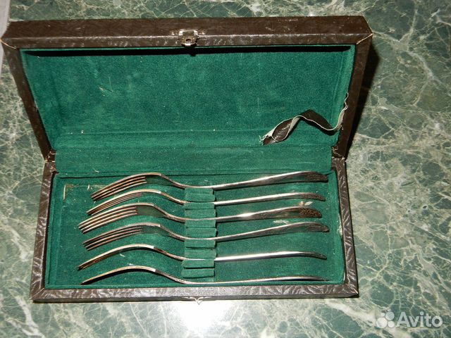Набор вилок мельхиоровых СССР